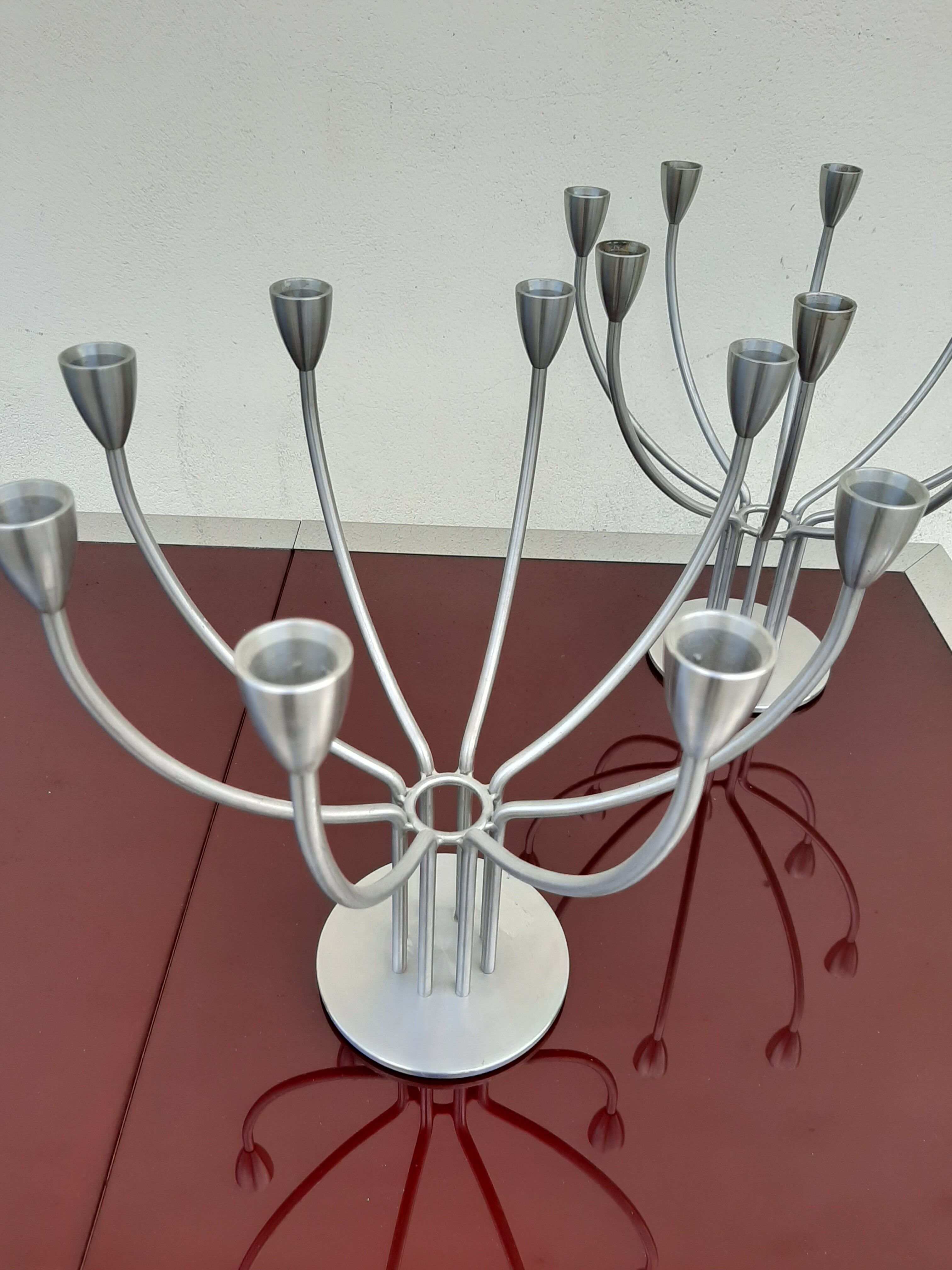 Pair of Designer Candlesticks Year 80