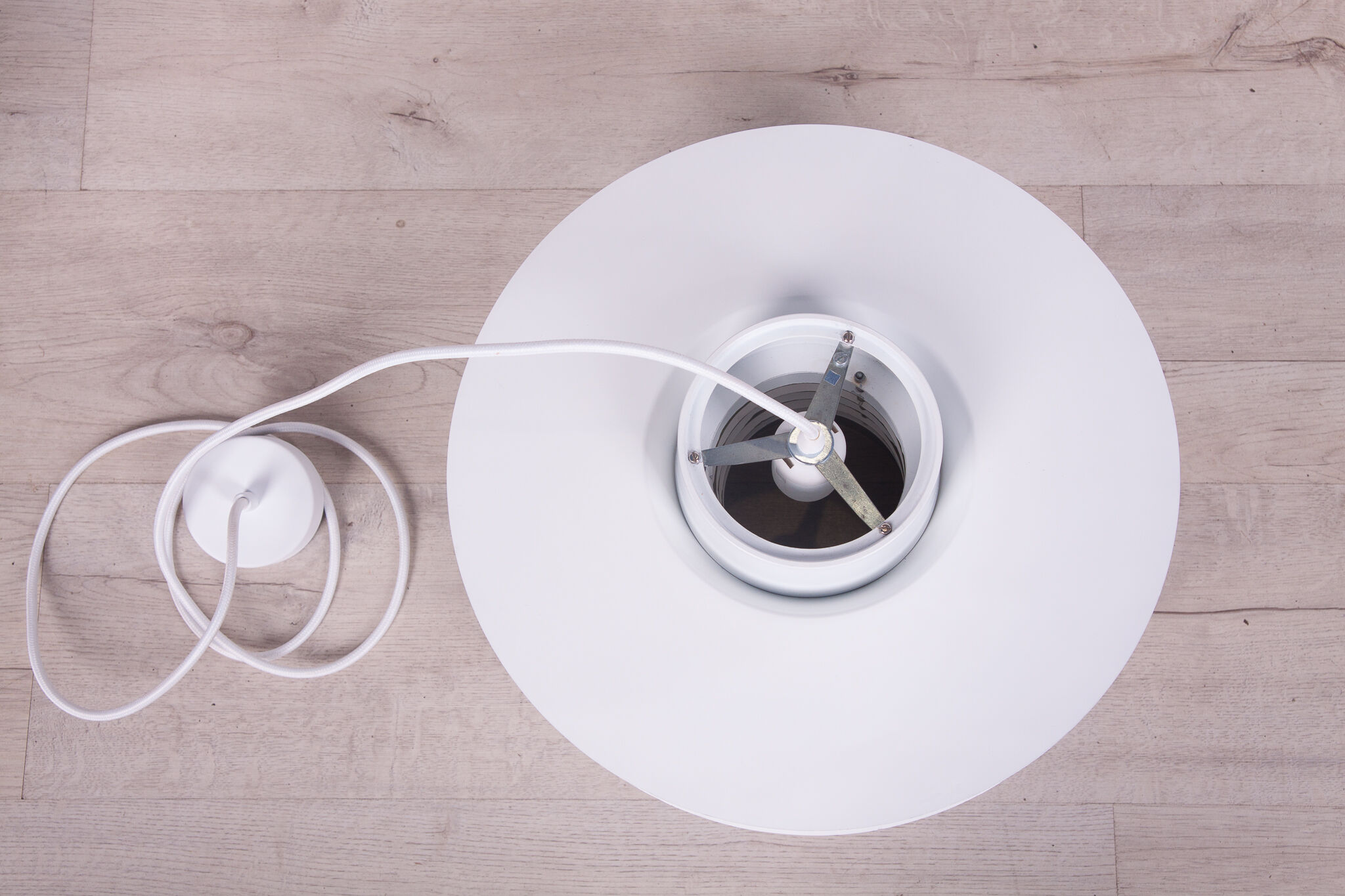 Danish Verona hanging lamp by Svend Middelboe for Fog & Mørup, 1970s