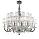Italian Green Felci Murano Glass Chandelier Green by Simoeng for Simoeng