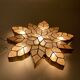 Étoile lumineuse en nacre
