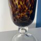 Medicis vase in tortoiseshell-colored blown glass 1970