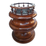 Late 19th century solid walnut planter