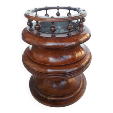 Late 19th century solid walnut planter