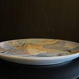 Unique signed ceramic plate