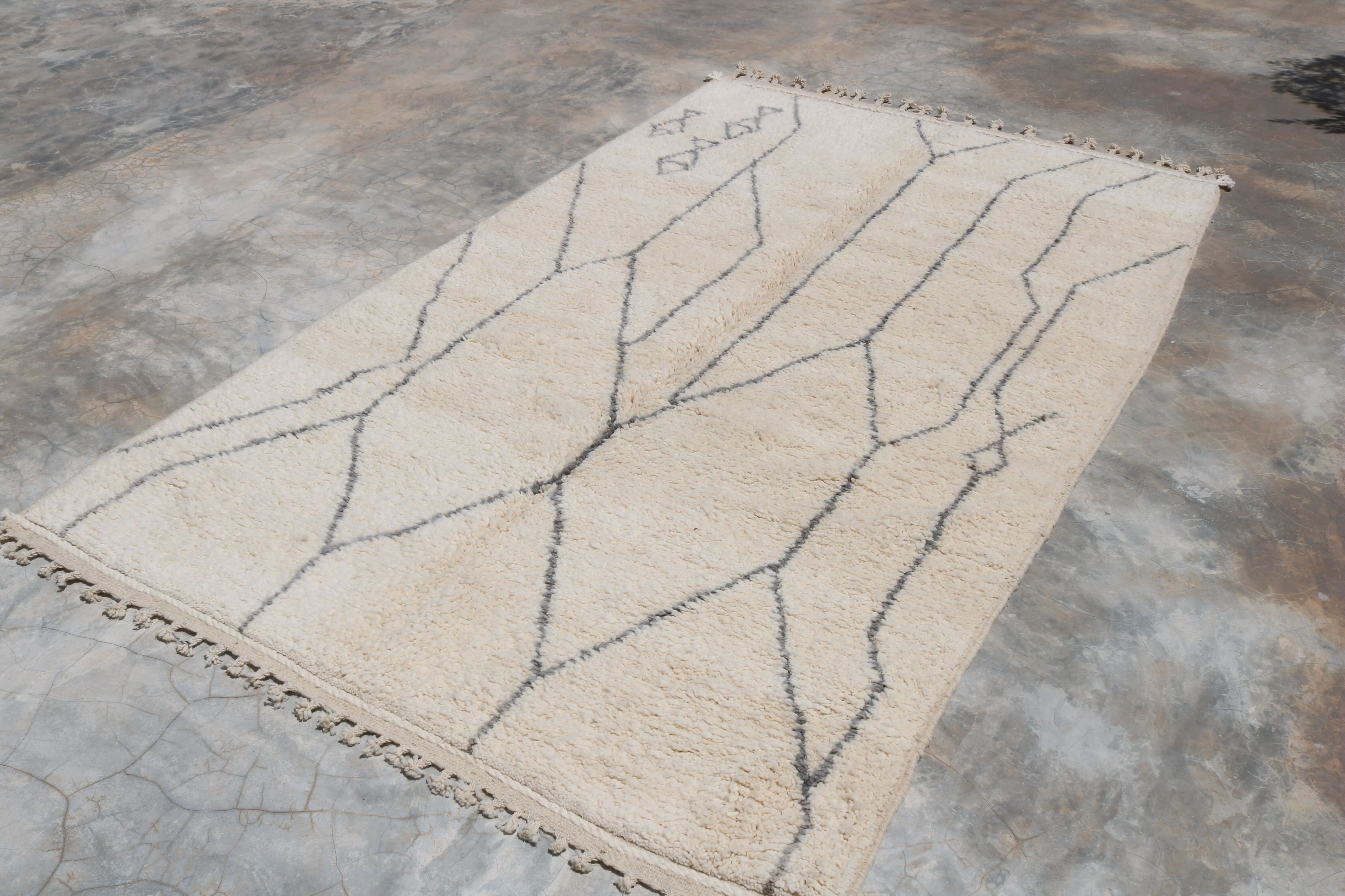 Tapis Beni Ouarain, 250 x 150 cm - AZ838
