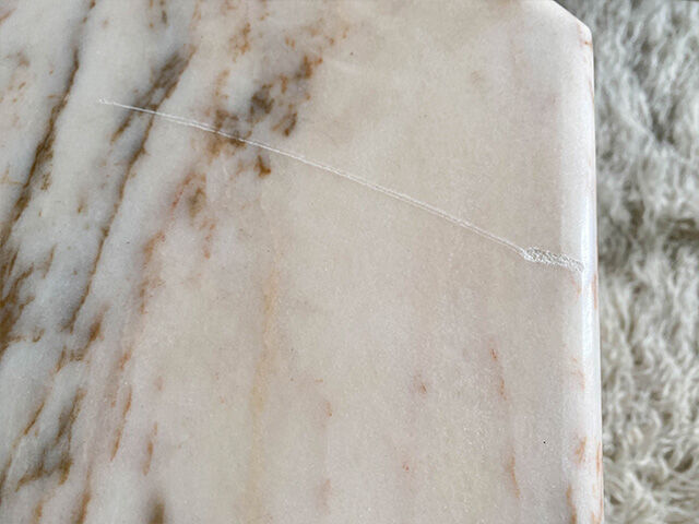 Marble coffee table