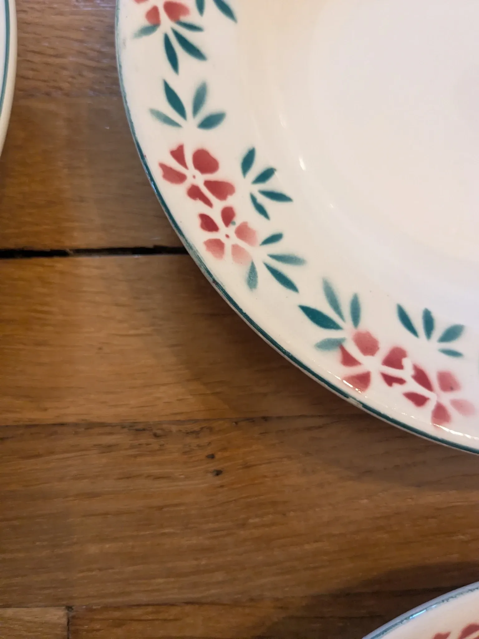 Six deep plates Nimy