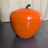 Plastic apple orange ice bucket