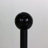 Porada Arredi Black Metal Minimalistic Magazinine Rack, 1980's, Italy