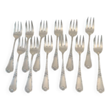 12 Ercuis cake forks