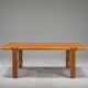 Table basse danoise en teck attribuée à Niels Bach, années 1960