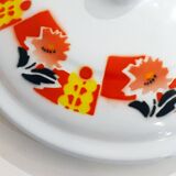 Small metal enamelled casserole China