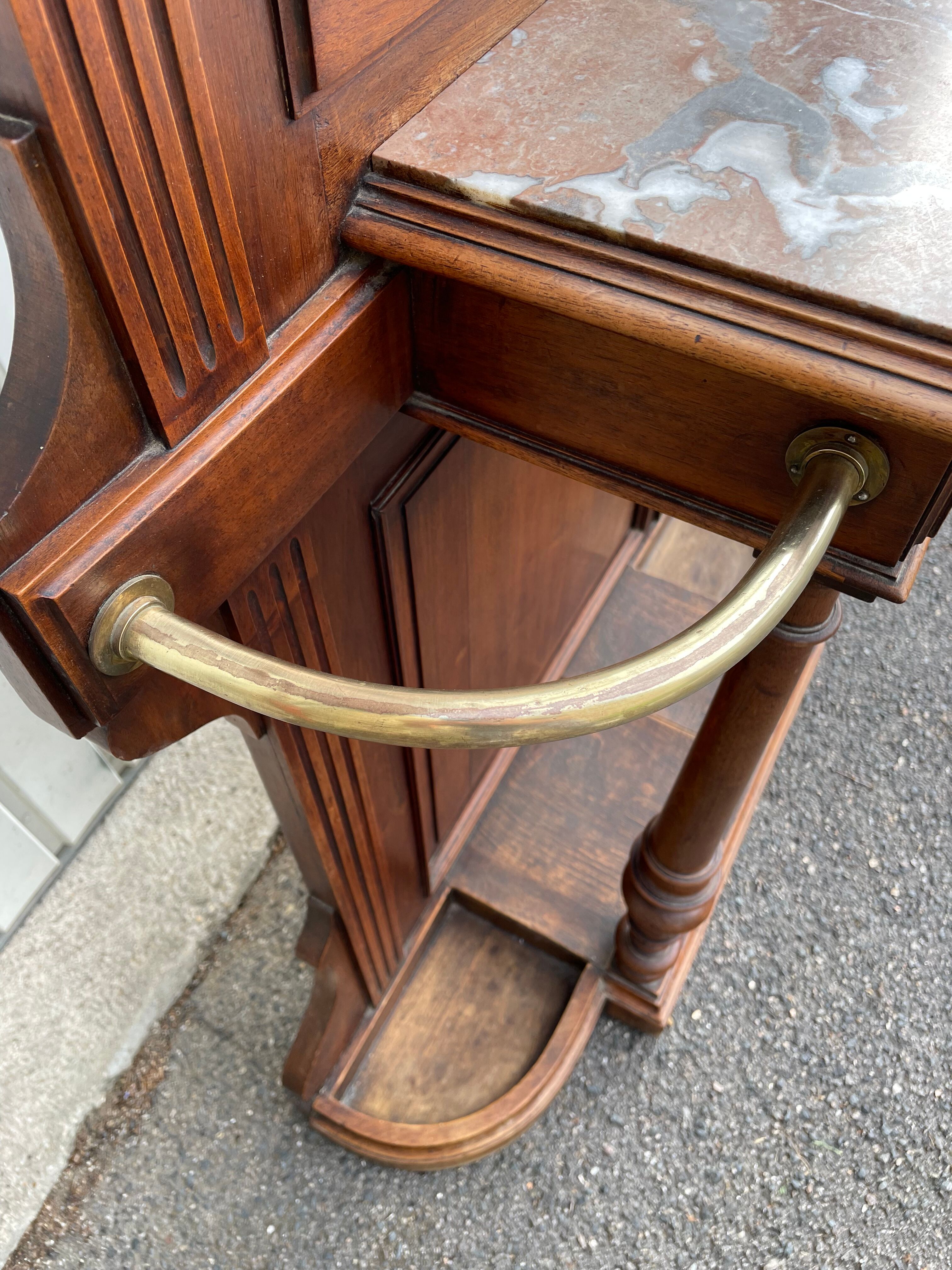 Coat rack cloakroom Napoleon III XIXth