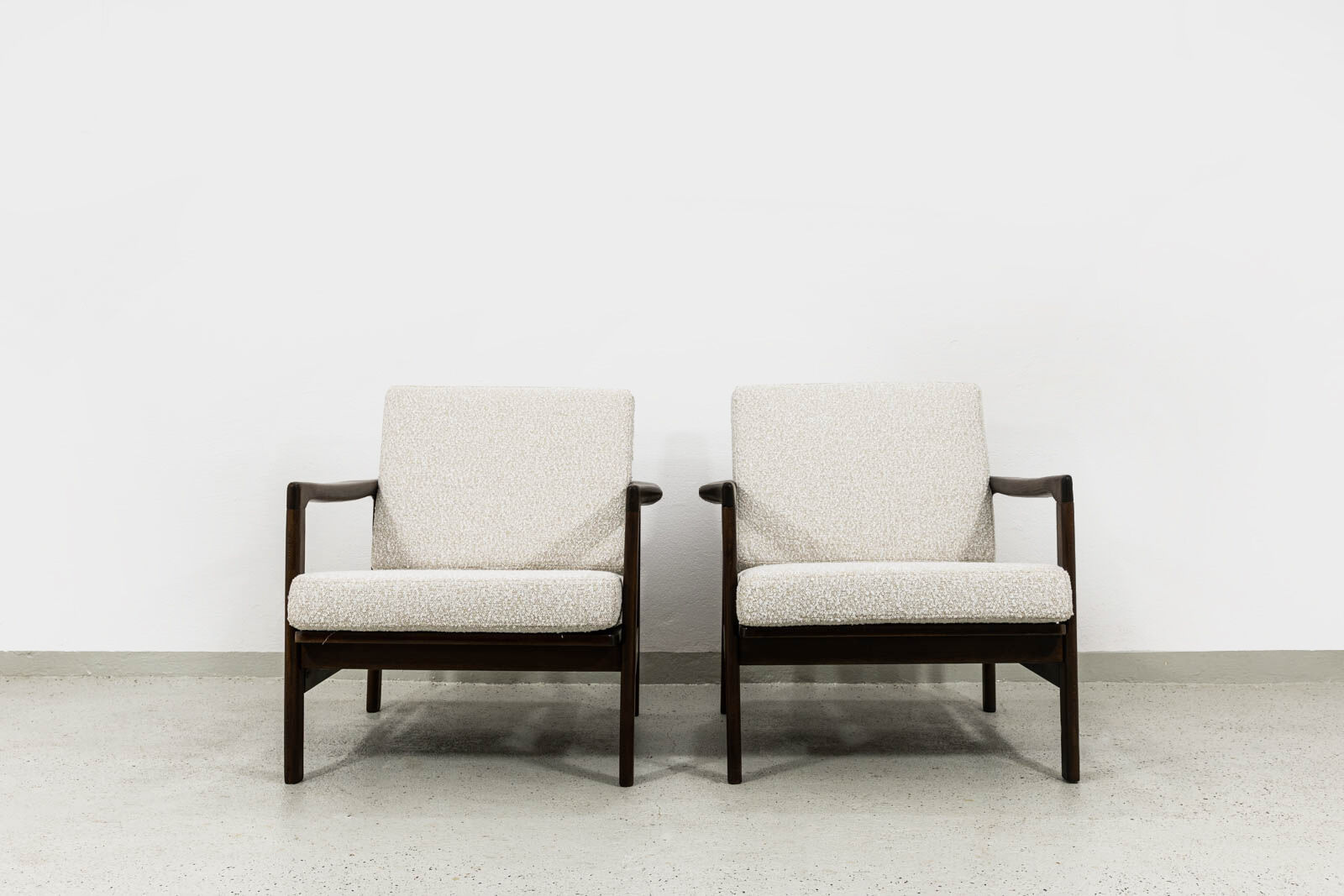Mid Century Armchairs By Zenon Bączyk, 1960's, Set Of 2