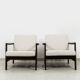 Mid Century Armchairs By Zenon Bączyk, 1960's, Set Of 2