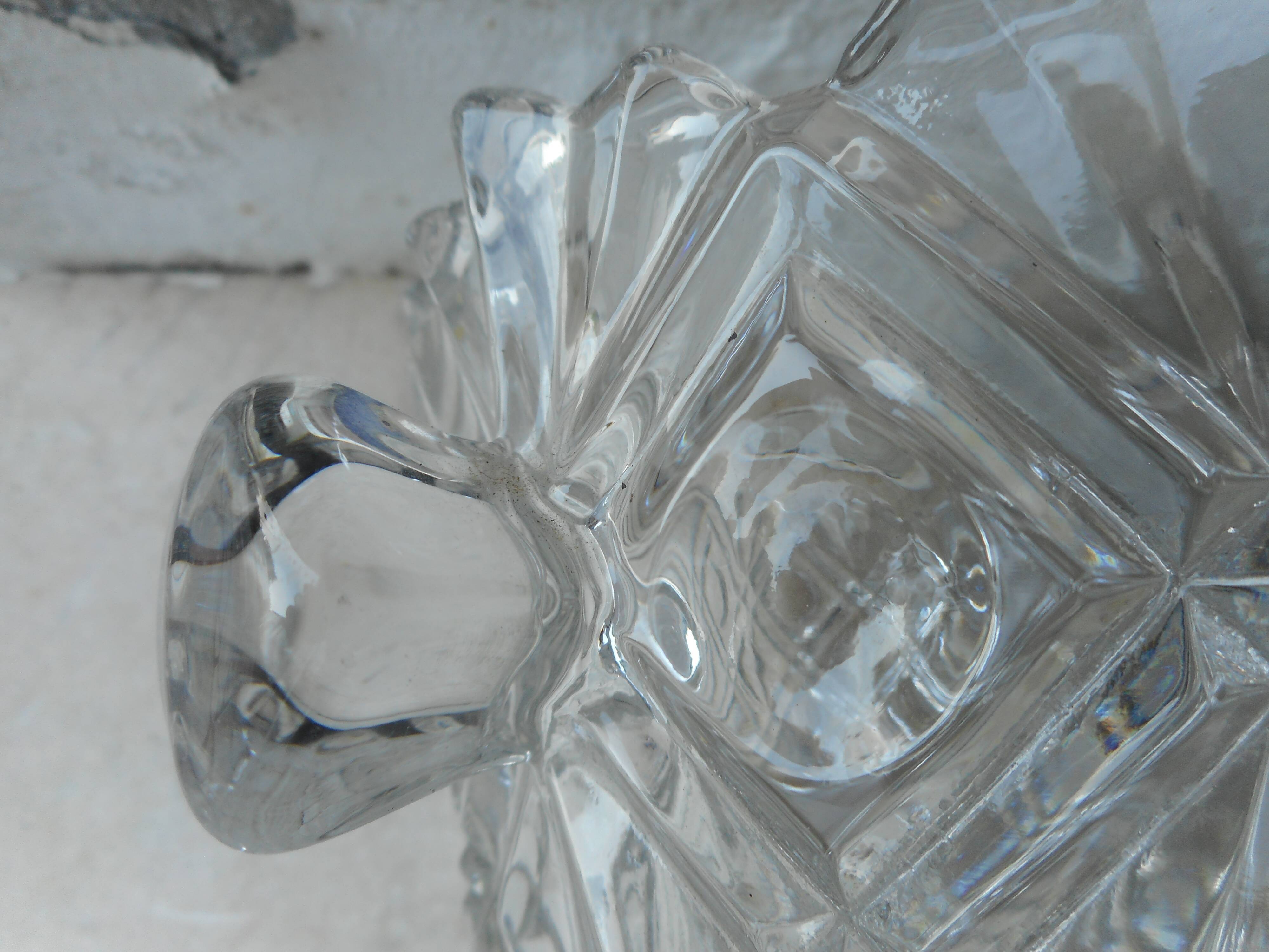 Cut glass ice bucket