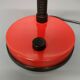 Elite - industrial style desk lamp - red lacquered metal - netherlands - 90's
