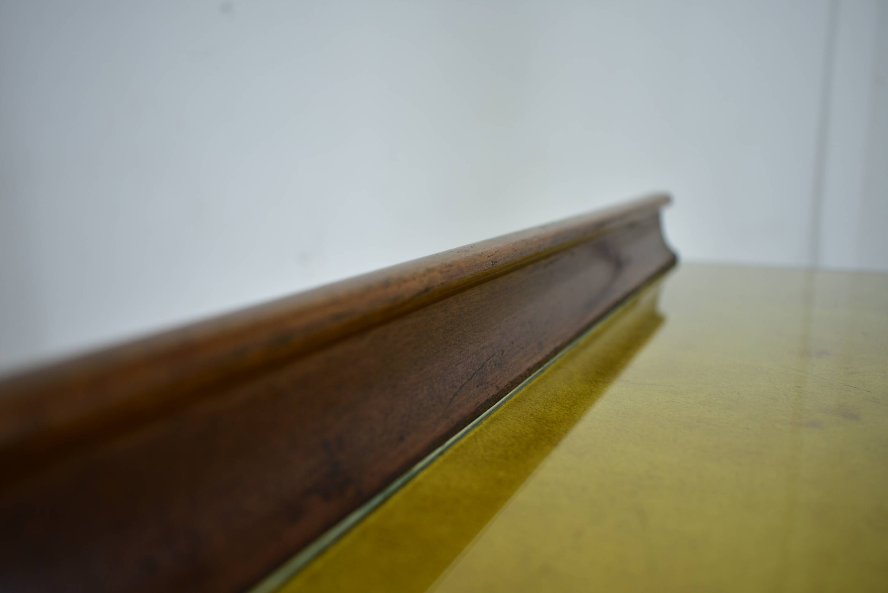 1930s pair of art deco bedside tables, Czechoslovakia