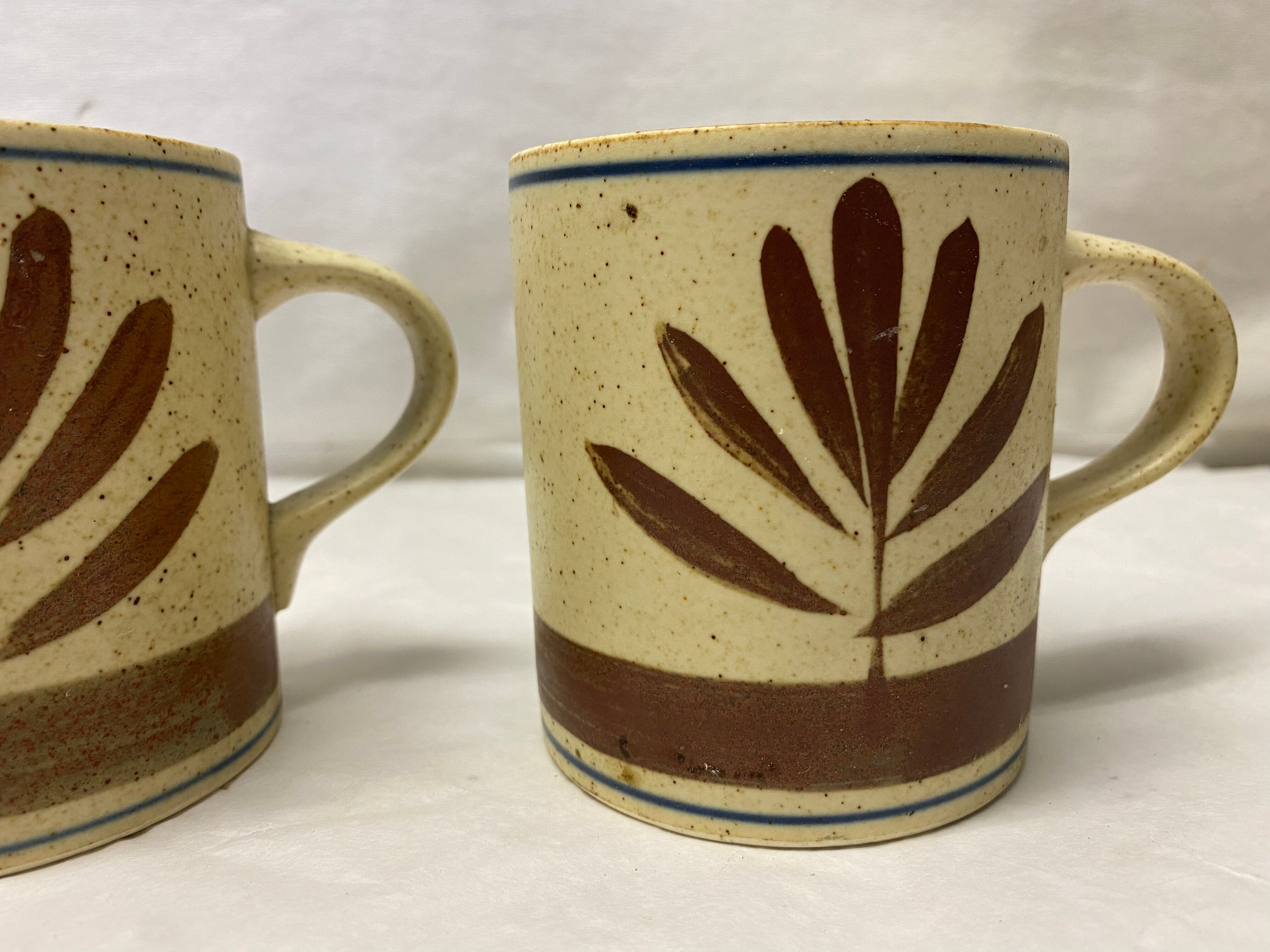 Set of 3 vintage espresso cups