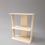 Vintage travertine book case, 1970s.