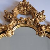 Miroir classique doré