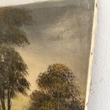 Oil painting on canvas 19th century