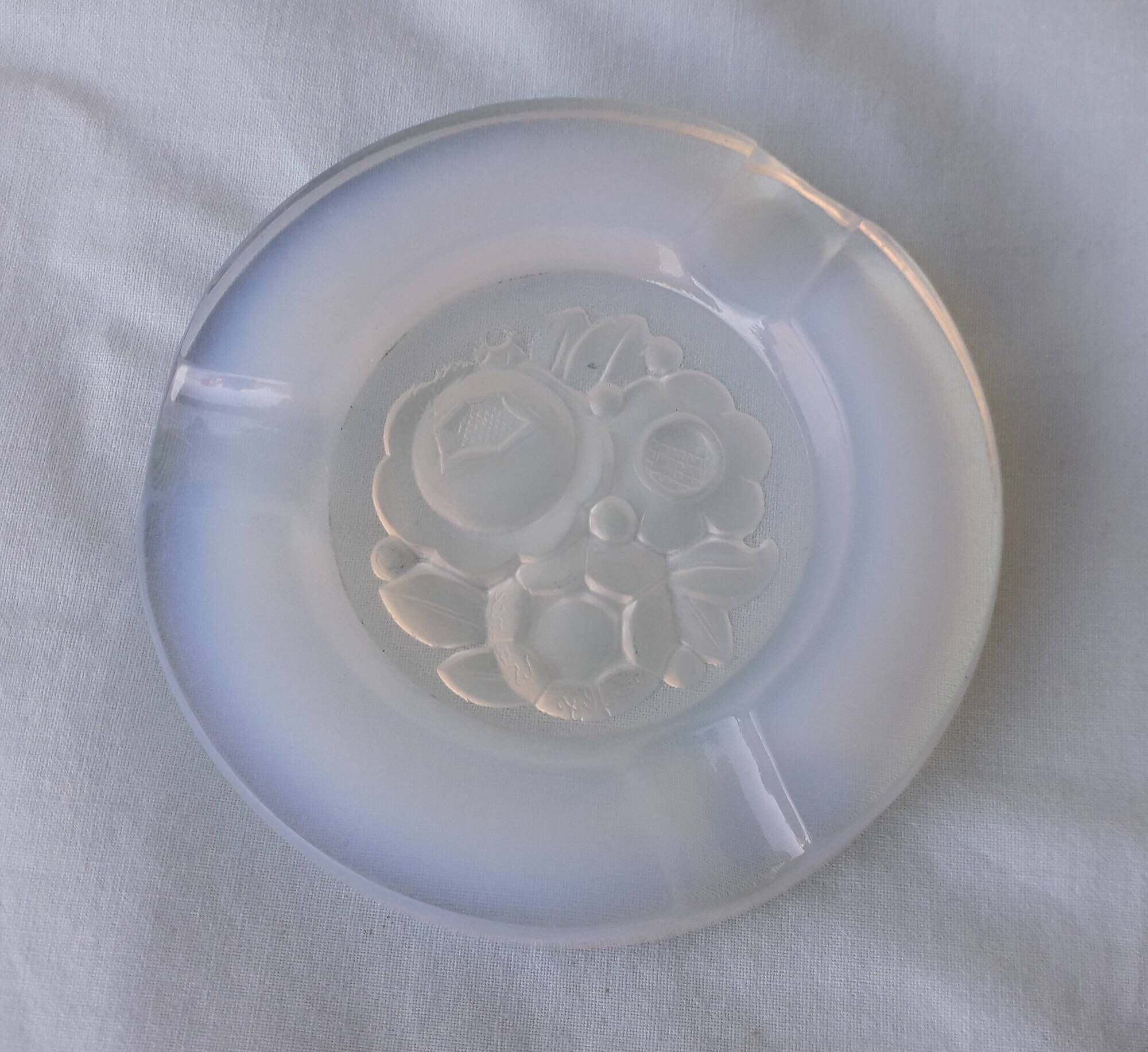 Verlys glass ashtray