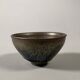 Stoneware bowl with "hare fur" glaze. Jianyao. Song Dynasty style.