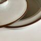 Plat couvert XXL Dansk Design grès 1970 Denmark