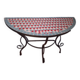 Wrought iron console