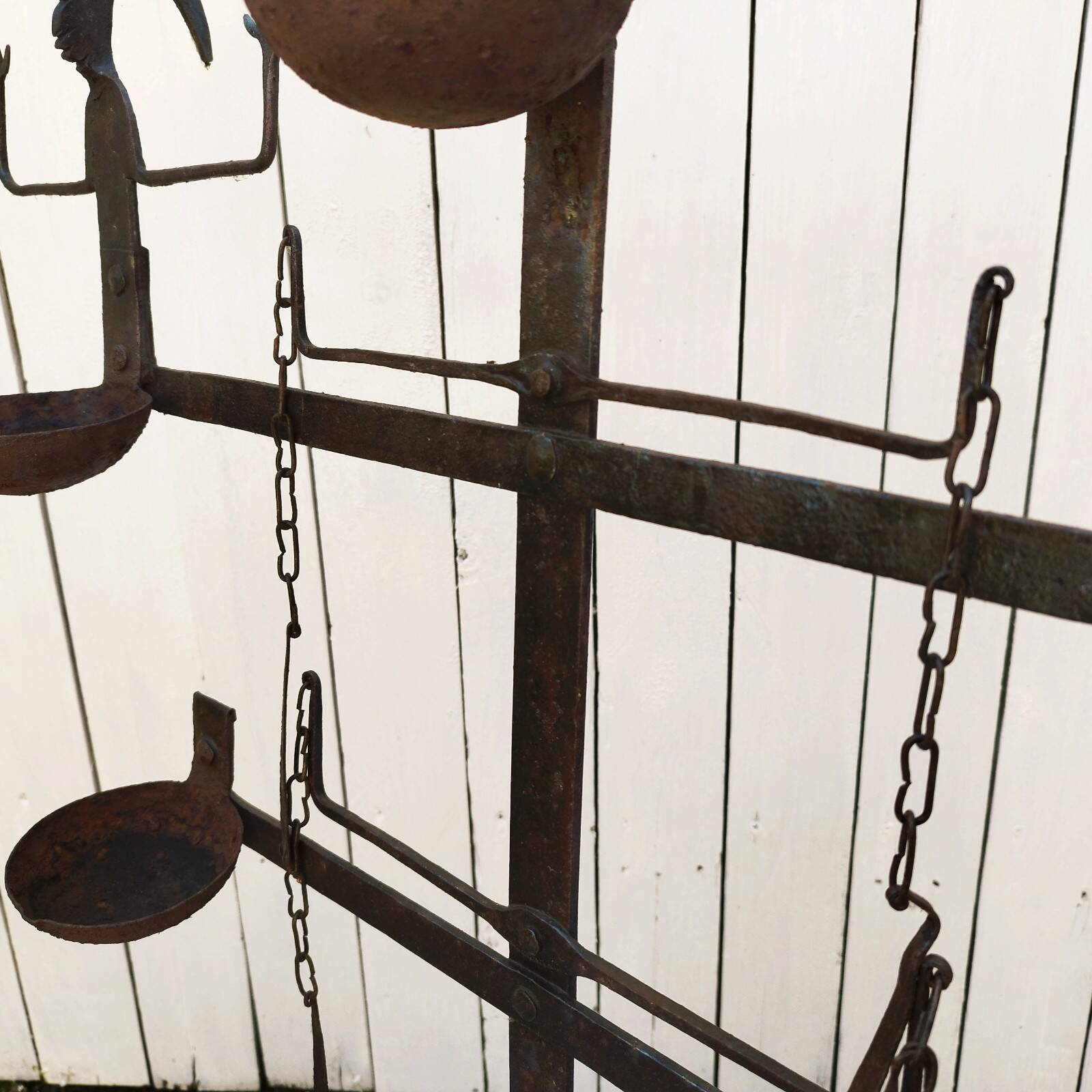 Large anthropomorph 50's Vintage candle holder