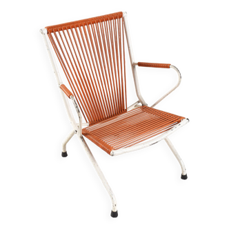 Folding Scoubidou armchair for children