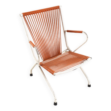 Folding Scoubidou armchair for children