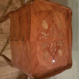 Bedside in rosewood marquetry