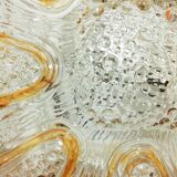 Glass sconce