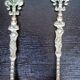 Ugo Bellini Vintage Silver Plated Bronze Cutlery / Serving Tongs