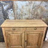 Parisian buffet in raw wood