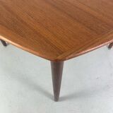 Danish Teak Dining Table by Alf Aarseth for Gustav Bahus