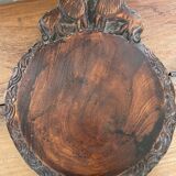 Small rounded tray