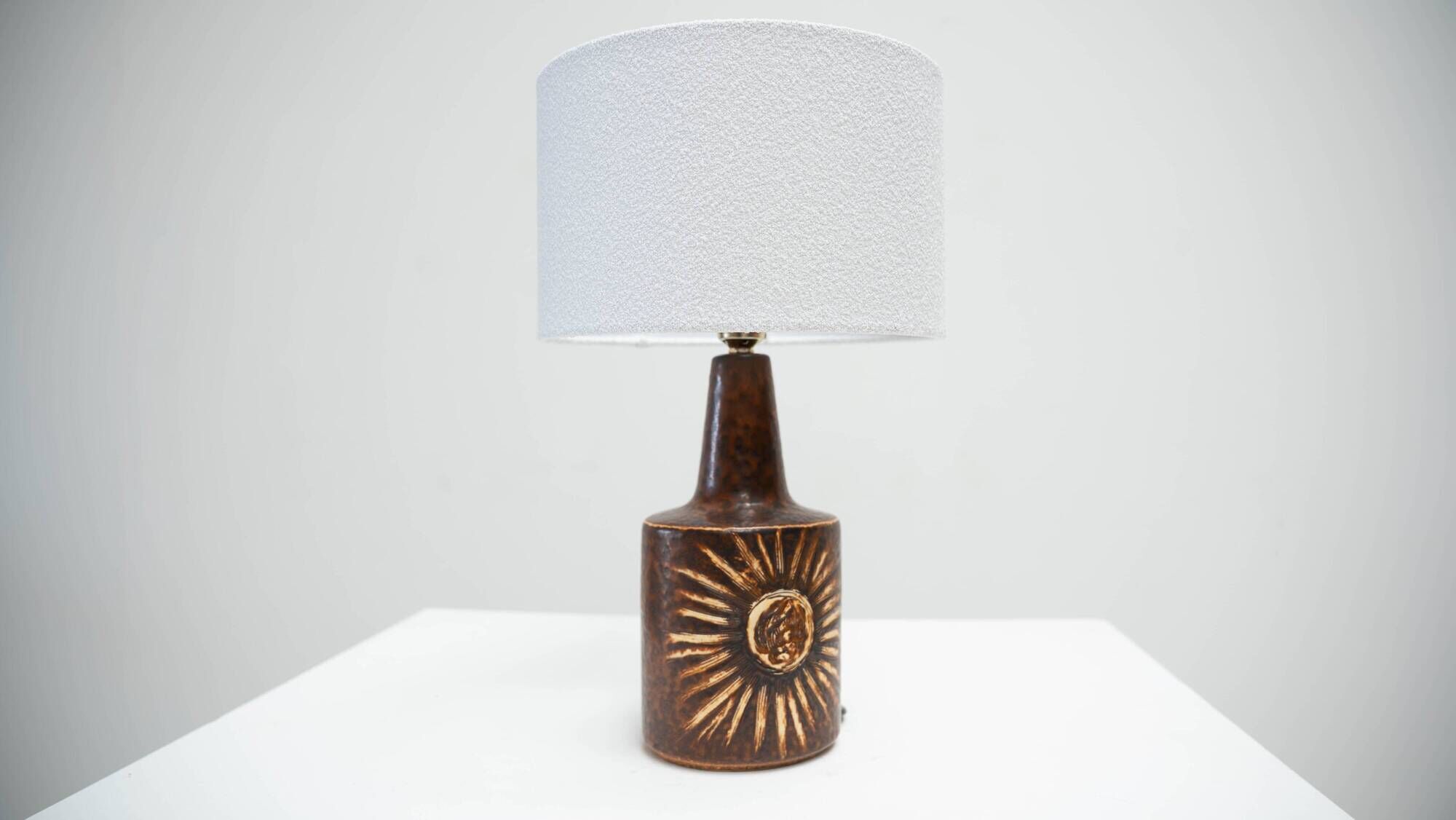 Pair of Sun series table lamps by Søholm for Bornholm