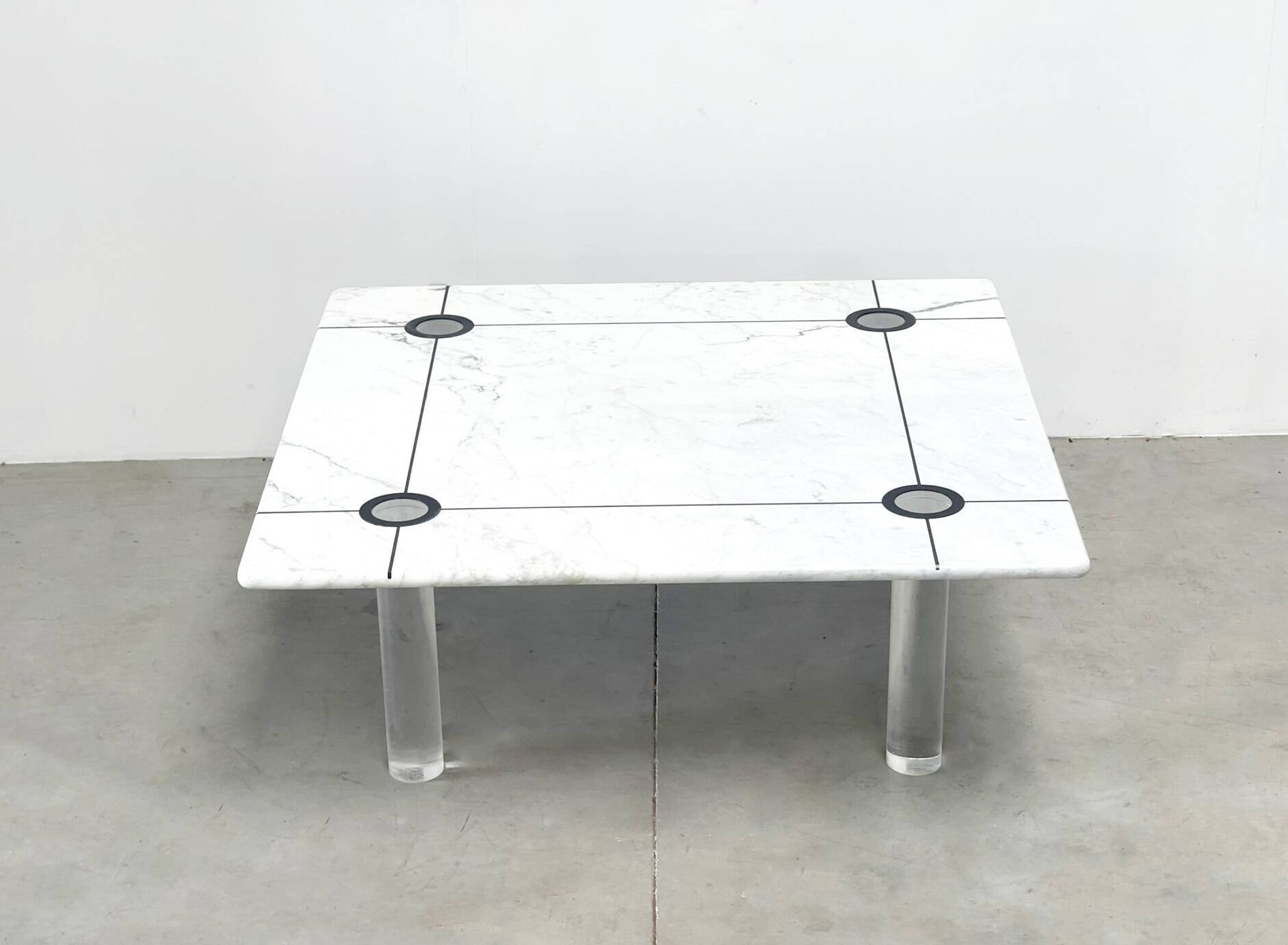 Marble coffee table