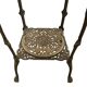 French Art Nouveau Style Brass Plant Stand, 1960/70s