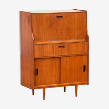 Secrétaire bureau scandinave vintage 1960