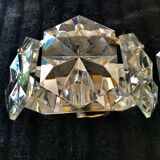 Kinkeldey pair chrome sconces 1980