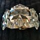 Paire d'appliques chrome Kinkeldey 1980