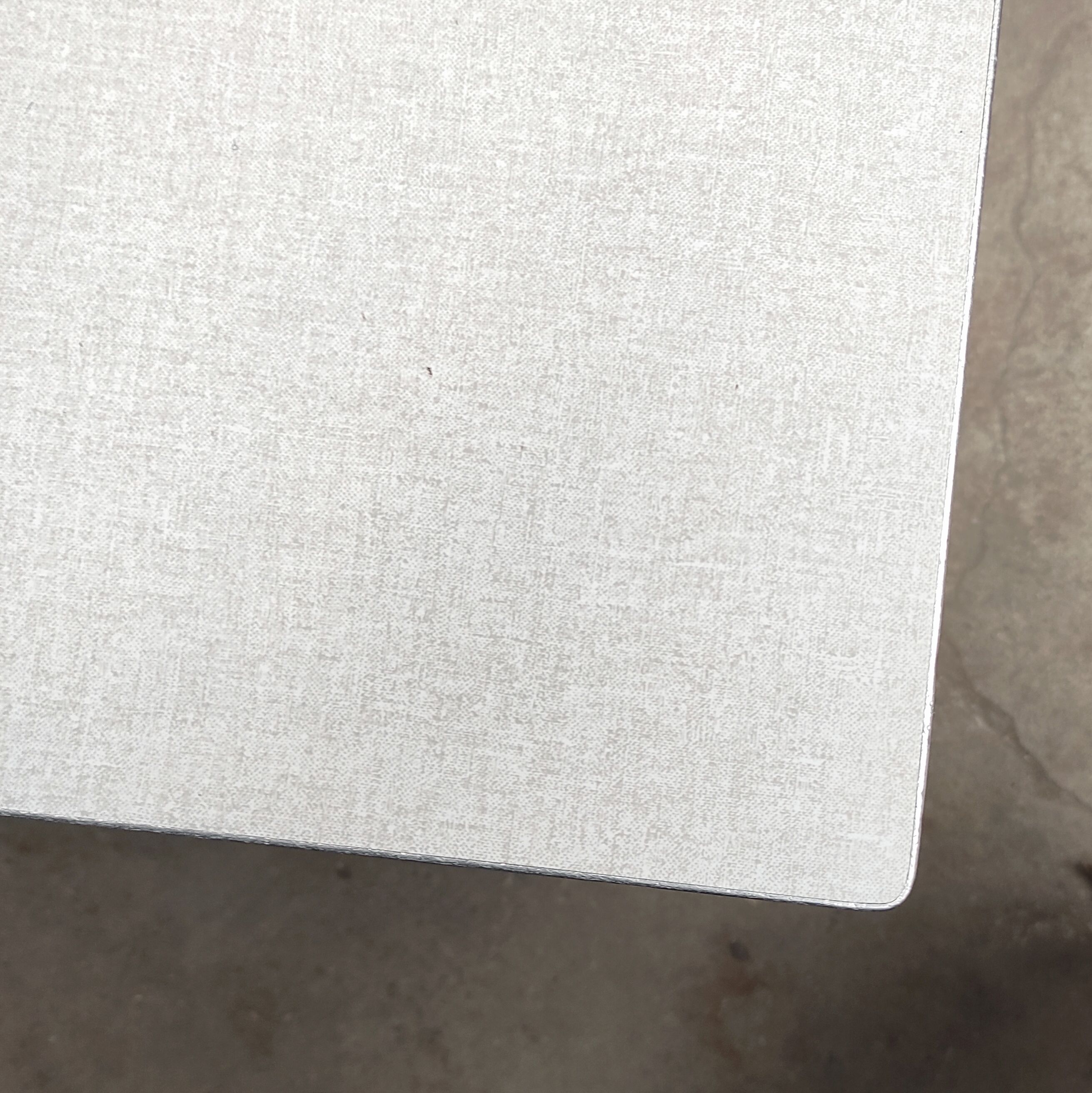 Yellow and blue formica sideboard