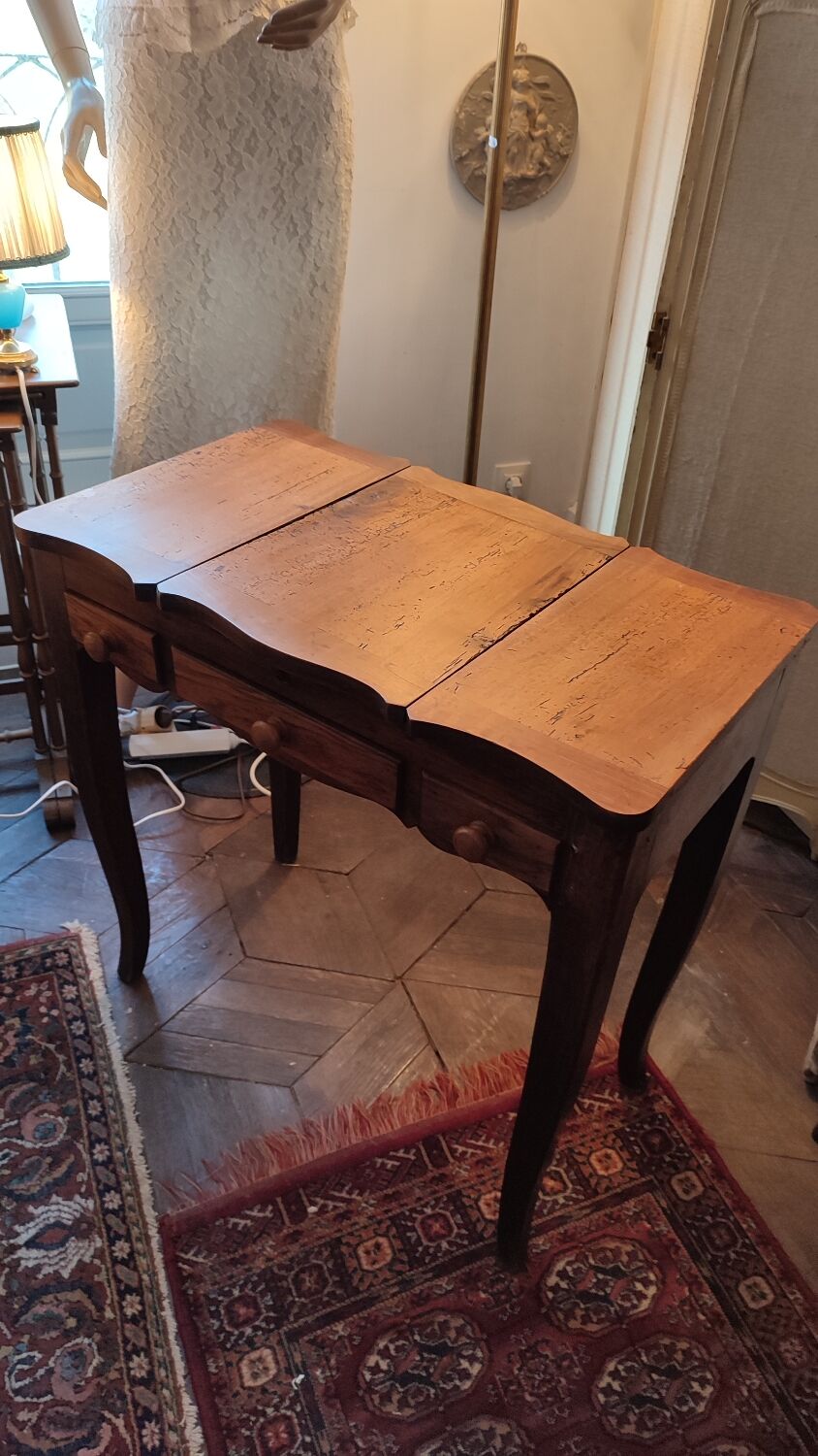Coiffeuse a abattant style Louis XV