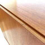 B60 teak highboard by Dieter Waeckerlin for Behr 1950s