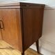 Meuble d’appoint vintage pieds compas