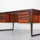 Bureau en palissandre du milieu du siècle par Kai Kristiansen